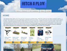Tablet Screenshot of hitch-n-plow.com